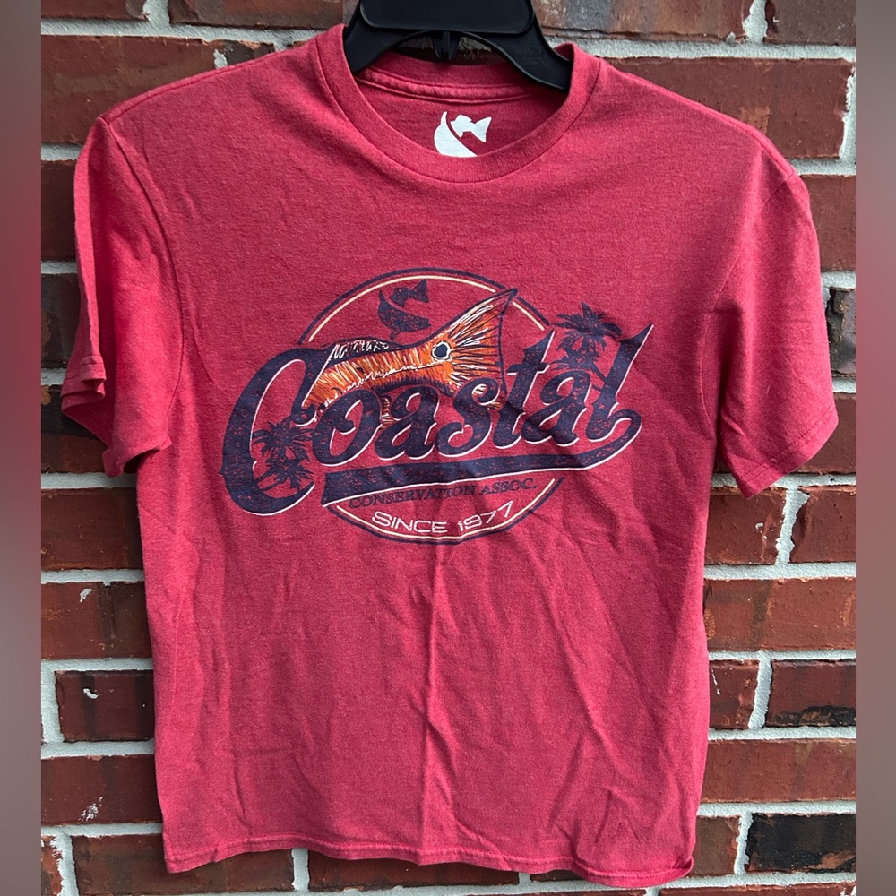 Coastal Conservation Association Men’s Short Sleeve Crew Neck Medium T-Shirt